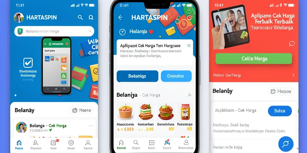 Tampilan antarmuka aplikasi HARTASPIN yang sederhana dan fungsional.
