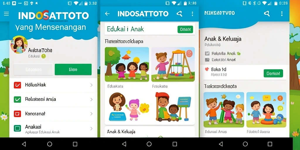 Tampilan antarmuka INDOSATTOTO yang interaktif dan menarik untuk anak.