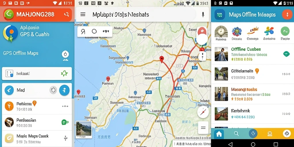 Antarmuka aplikasi MAHJONG288 untuk navigasi offline yang mudah.