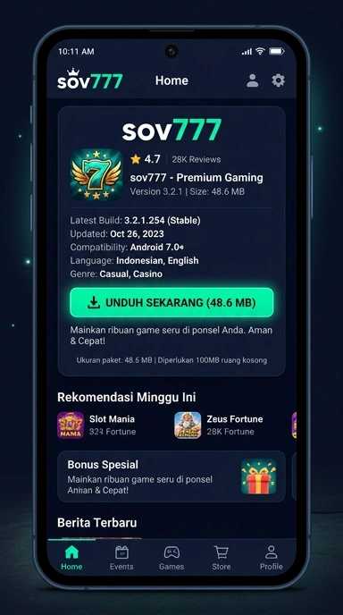 Unduh dan Instal APK sov777 untuk Android Anda